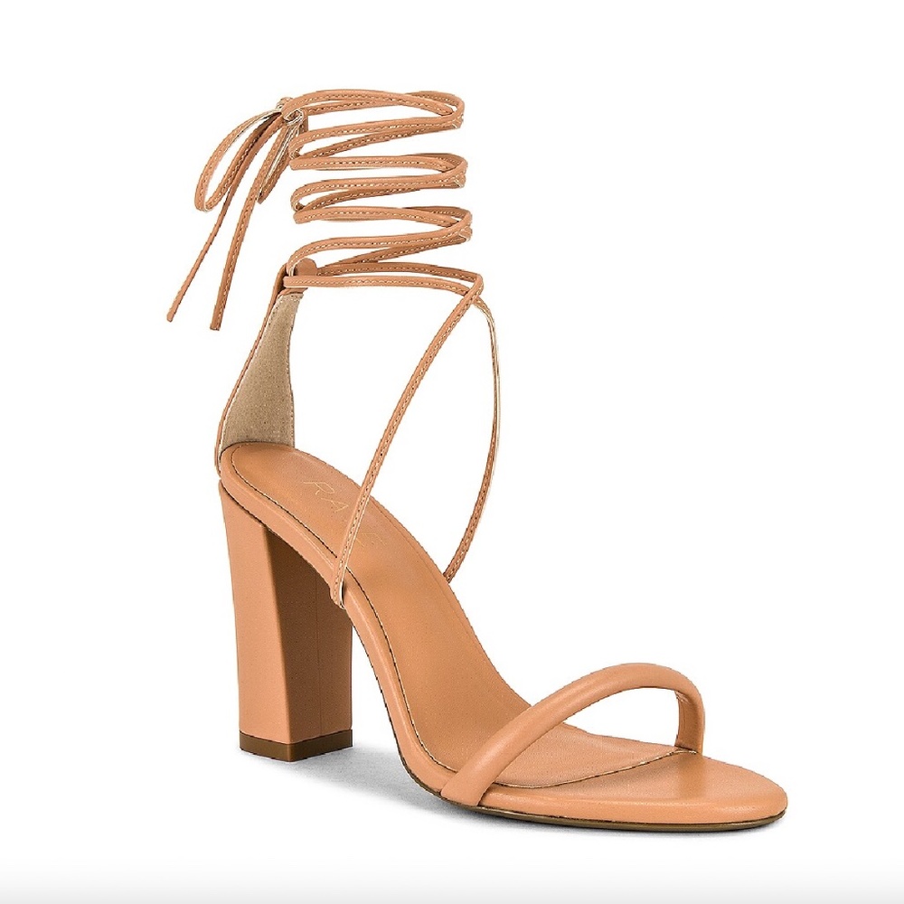 Raye Mojave Heel in Nude Size 6.5